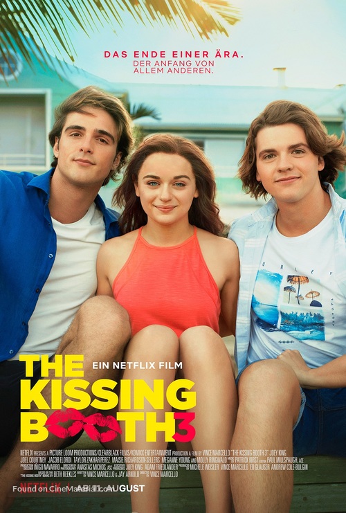 The Kissing Booth 3 - German Movie Poster