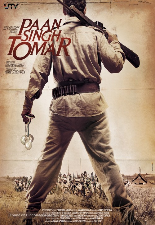 Paan Singh Tomar - Indian Movie Poster