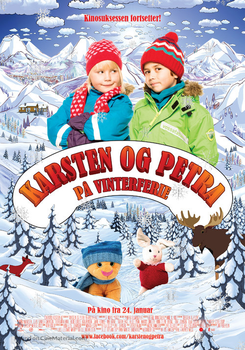 Karsten og Petra p&aring; vinterferie - Norwegian Movie Poster