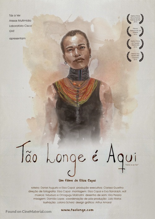 T&atilde;o longe &eacute; aqui - Brazilian Movie Poster