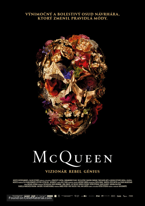 McQueen - Slovak Movie Poster