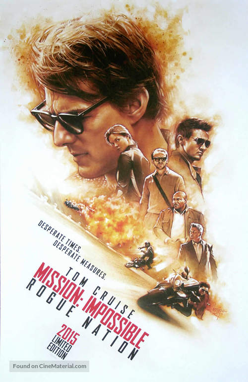 Mission: Impossible - Rogue Nation - Movie Cover