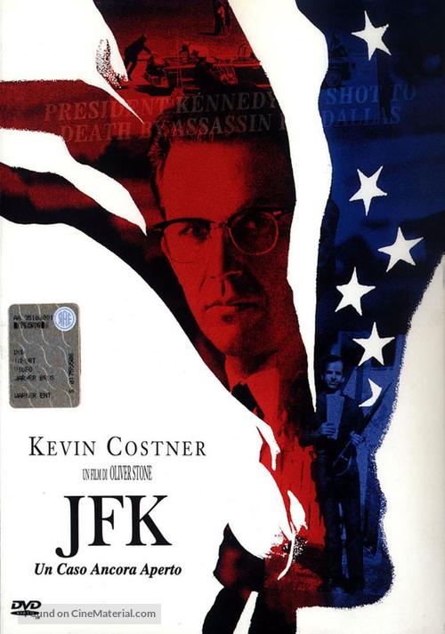 JFK - Italian DVD movie cover