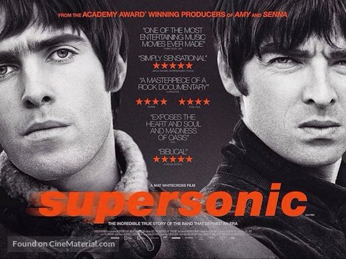 Supersonic - British Movie Poster