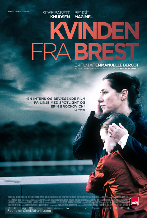 La fille de Brest - Danish Movie Poster