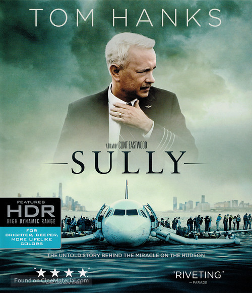 Sully - Blu-Ray movie cover
