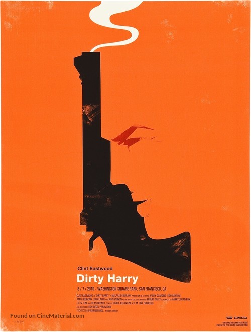 Dirty Harry - Homage movie poster
