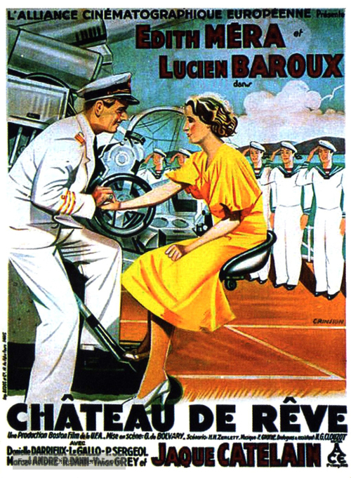 Ch&acirc;teau de r&ecirc;ve - French Movie Poster