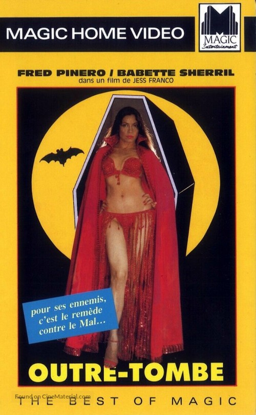 Death Curse of Tartu - French VHS movie cover