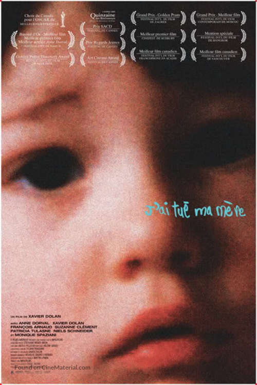 J&#039;ai tu&eacute; ma m&egrave;re - French Movie Poster