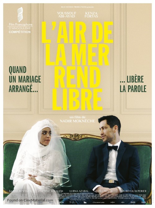 L&#039;air de la mer rend libre - French Movie Poster