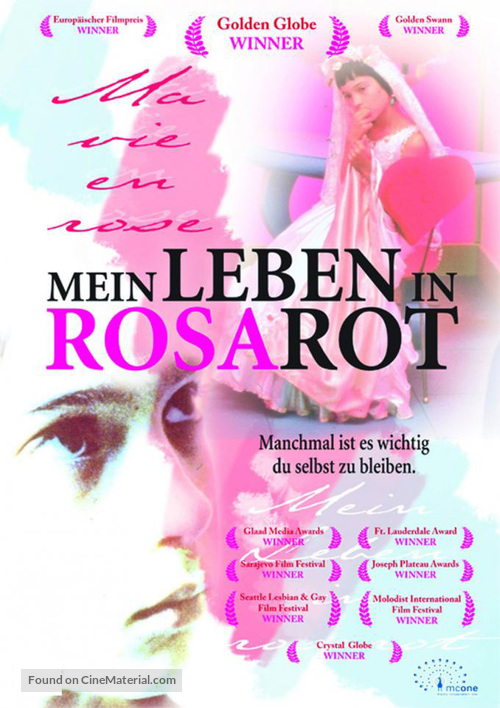 Ma vie en rose - German DVD movie cover