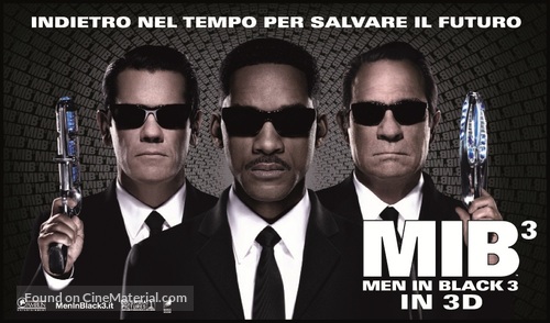 Men in Black 3 - Italian Movie Poster
