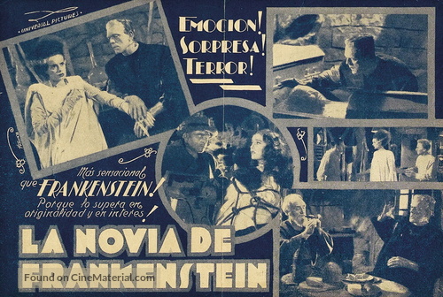Bride of Frankenstein - Spanish poster