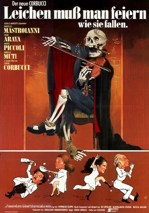 Giallo napoletano - German Movie Poster