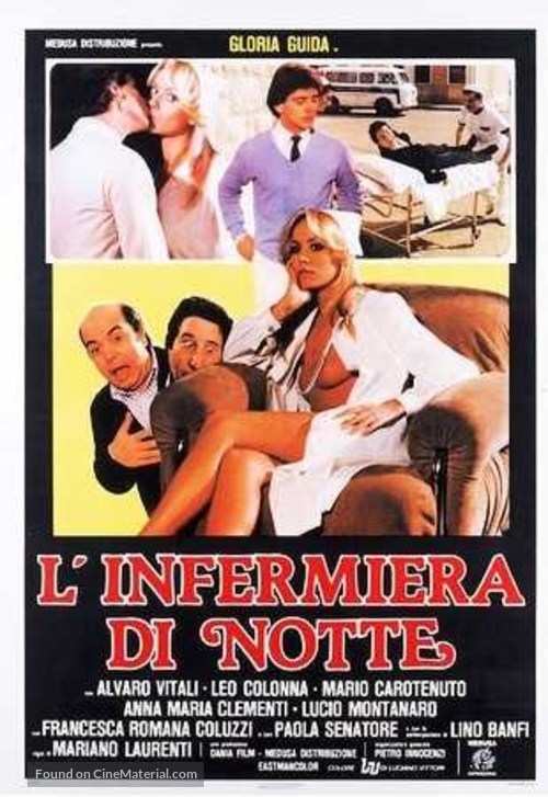 L&#039;infermiera di notte - Italian Movie Poster