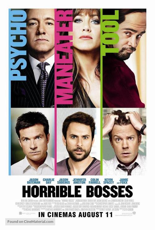 Horrible Bosses - Malaysian Movie Poster