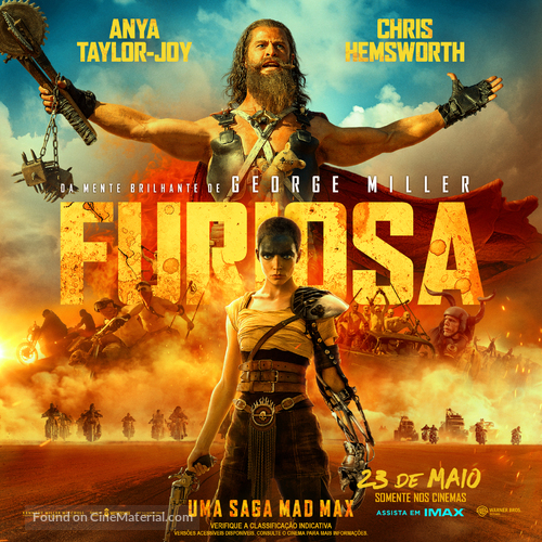 Furiosa: A Mad Max Saga - Brazilian Movie Poster