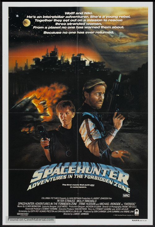 Spacehunter: Adventures in the Forbidden Zone - Australian Movie Poster
