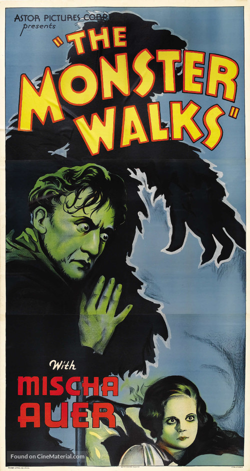 The Monster Walks - Movie Poster