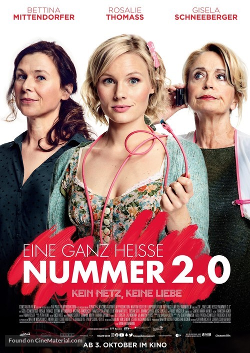 Eine ganz hei&szlig;e Nummer 2.0 - German Movie Poster