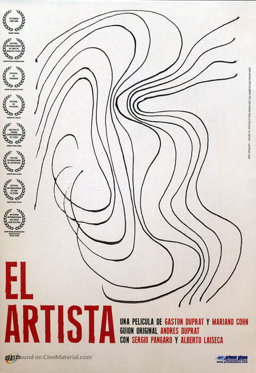 El artista - Argentinian Movie Cover
