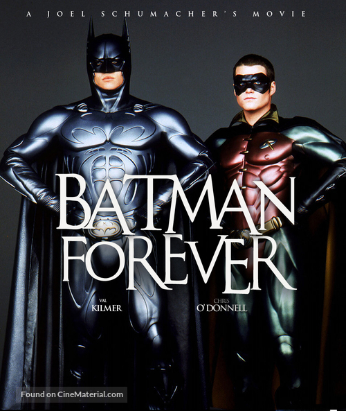 Batman Forever - Blu-Ray movie cover