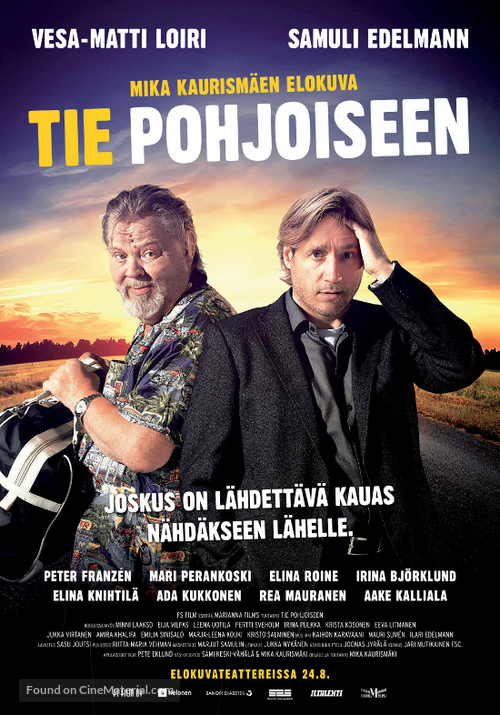 Tie Pohjoiseen - Finnish Movie Poster