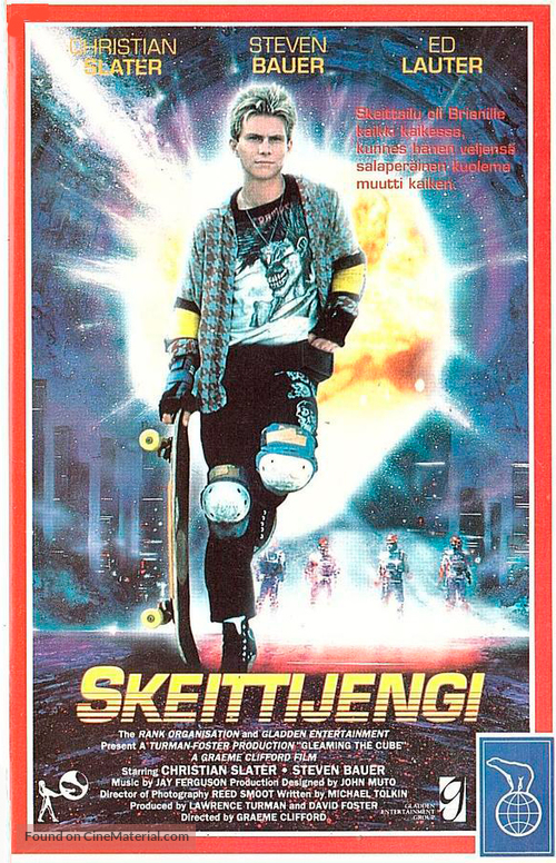 Gleaming the Cube - Finnish VHS movie cover
