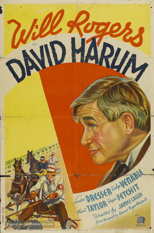 David Harum - Movie Poster