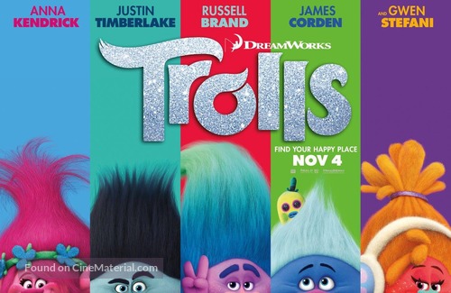 Trolls - Movie Poster