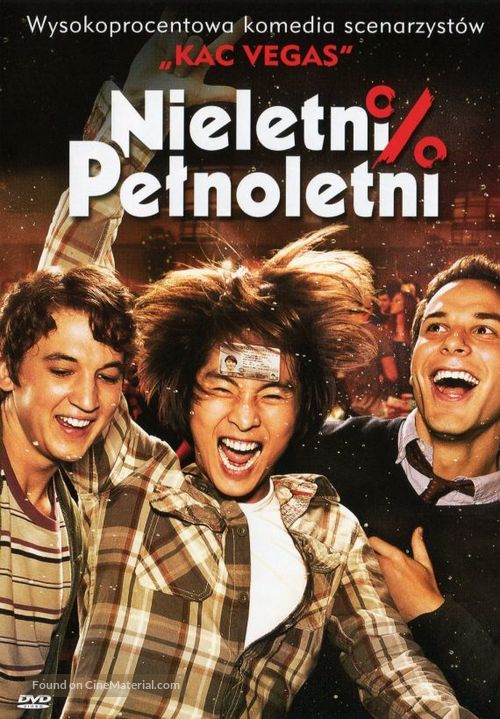21 and Over - Polish DVD movie cover