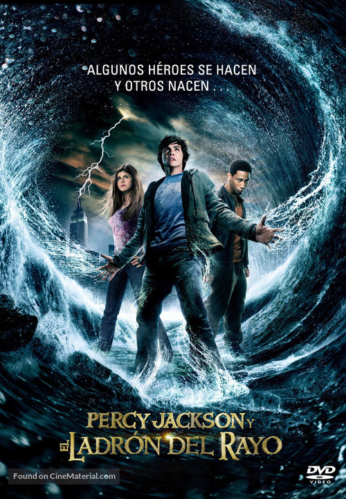 Percy Jackson &amp; the Olympians: The Lightning Thief - Argentinian Movie Cover
