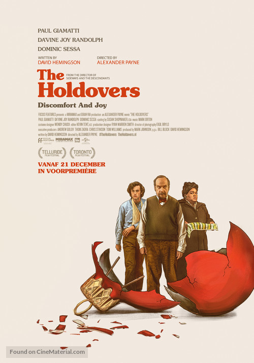 The Holdovers - Dutch Movie Poster