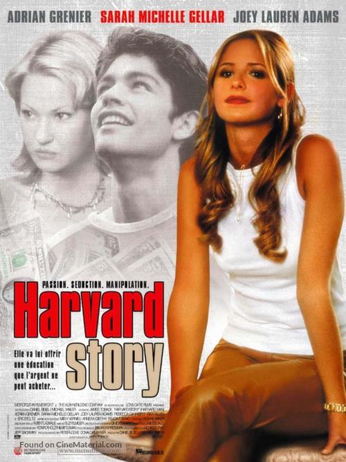 Harvard Man - French Movie Poster