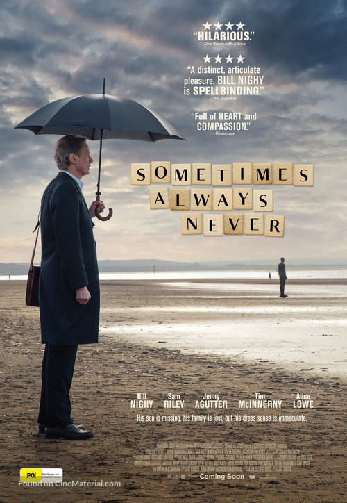 Sometimes Always Never - Australian Movie Poster