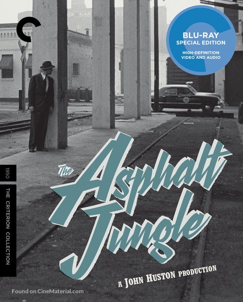 The Asphalt Jungle - Blu-Ray movie cover