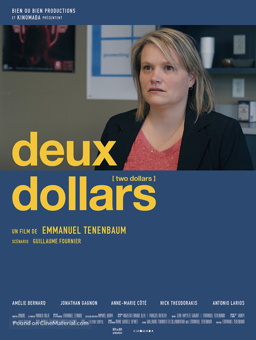 Deux Dollars - Canadian Movie Poster