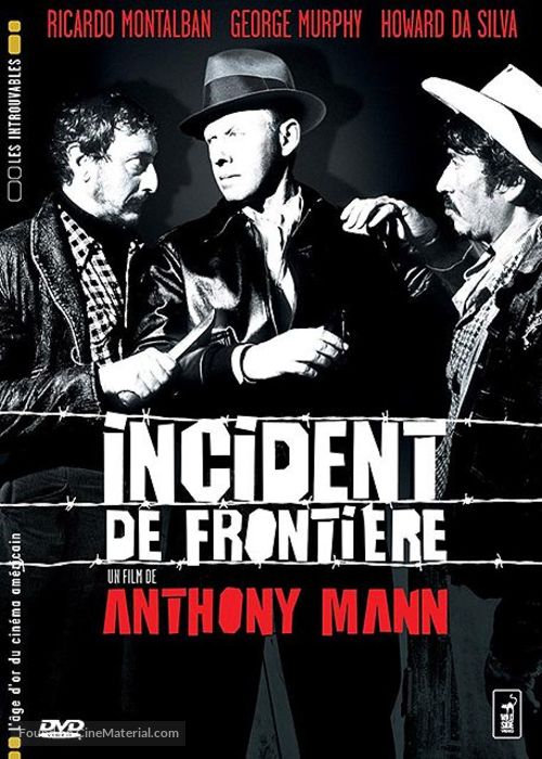 Border Incident - French DVD movie cover