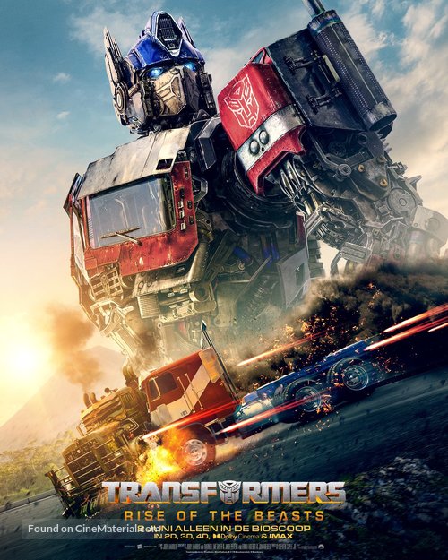 Transformers: Rise of the Beasts - Dutch Movie Poster