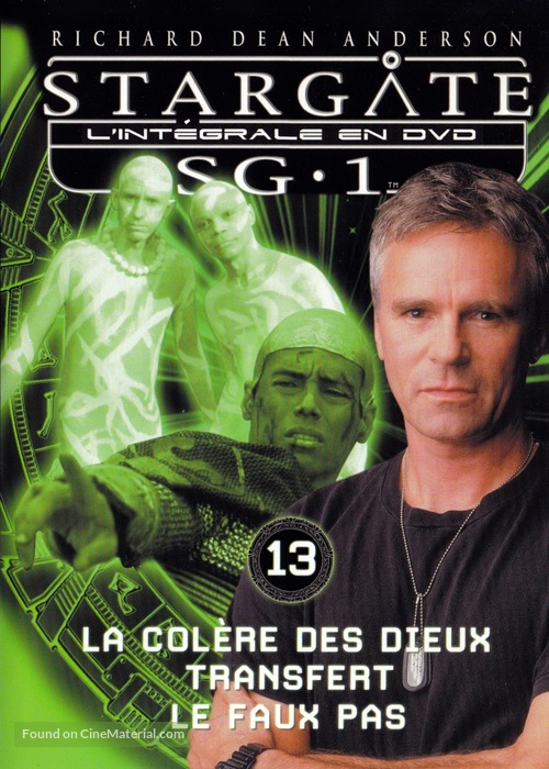 &quot;Stargate SG-1&quot; - French DVD movie cover