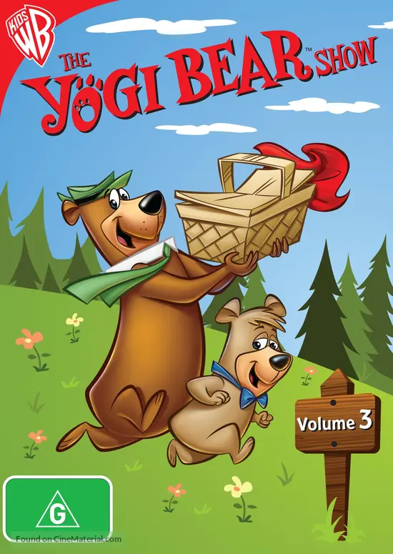 &quot;The Yogi Bear Show&quot; - Australian DVD movie cover