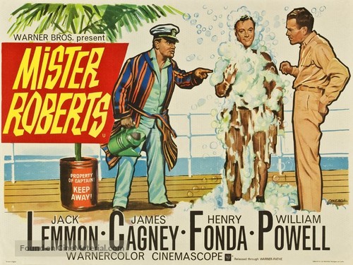 Mister Roberts - British Movie Poster