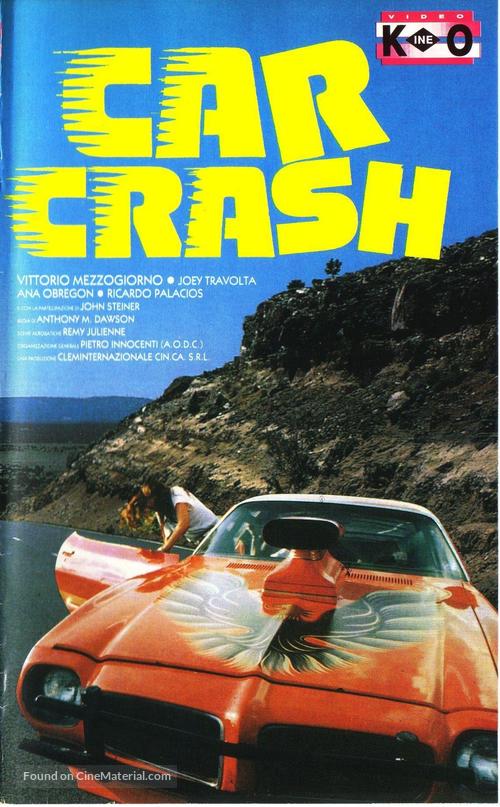 Car Crash - Italian VHS movie cover