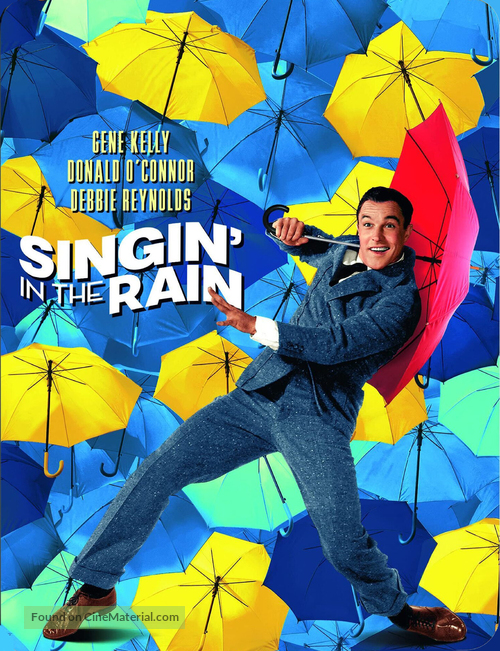 Singin&#039; in the Rain - British Blu-Ray movie cover