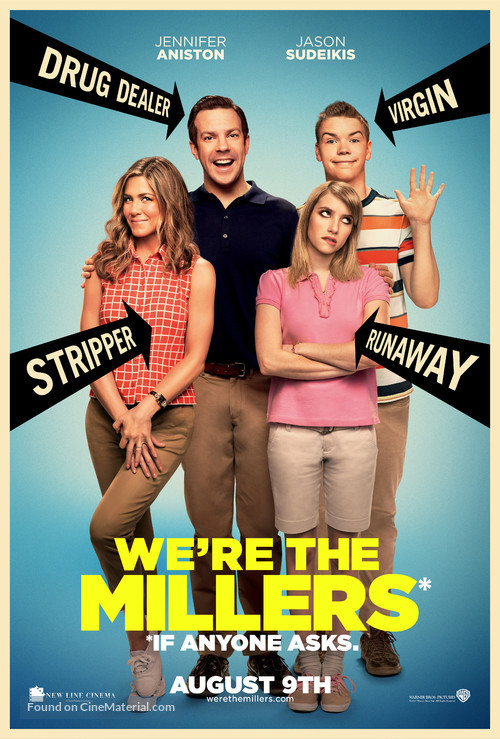 We&#039;re the Millers - Theatrical movie poster