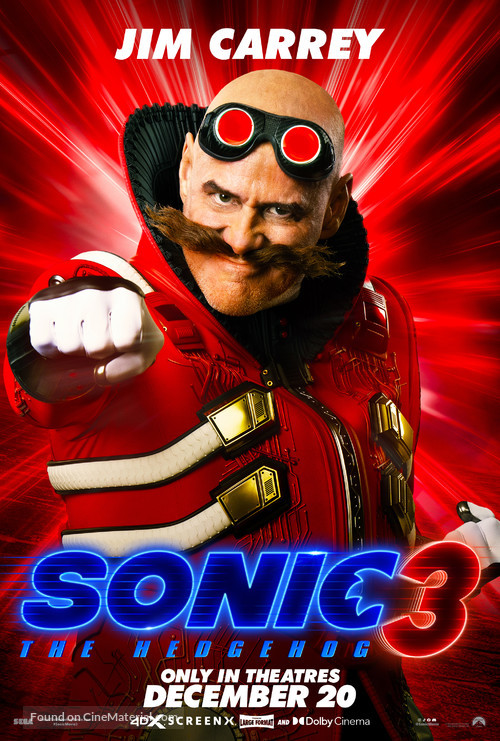 Sonic the Hedgehog 3 - Movie Poster