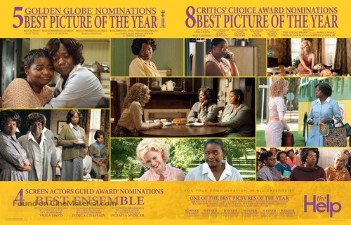 The Help - For your consideration movie poster