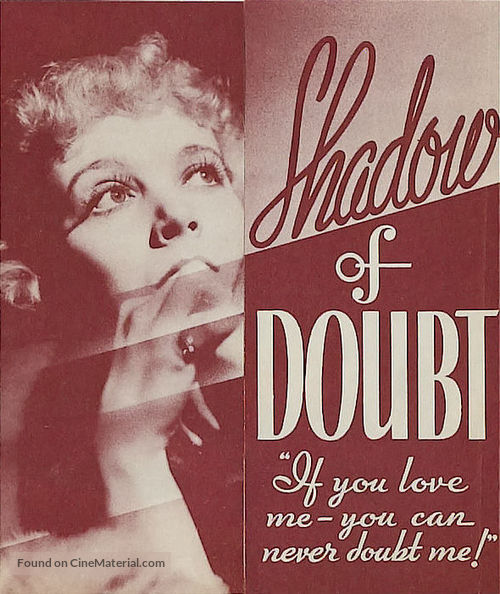 Shadow of Doubt - poster