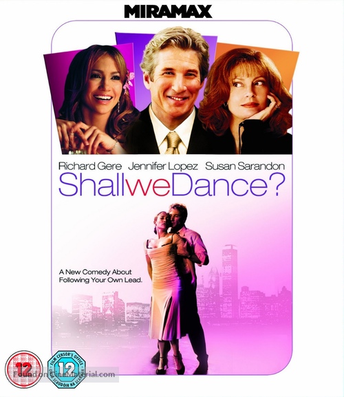 Shall We Dance - British Blu-Ray movie cover